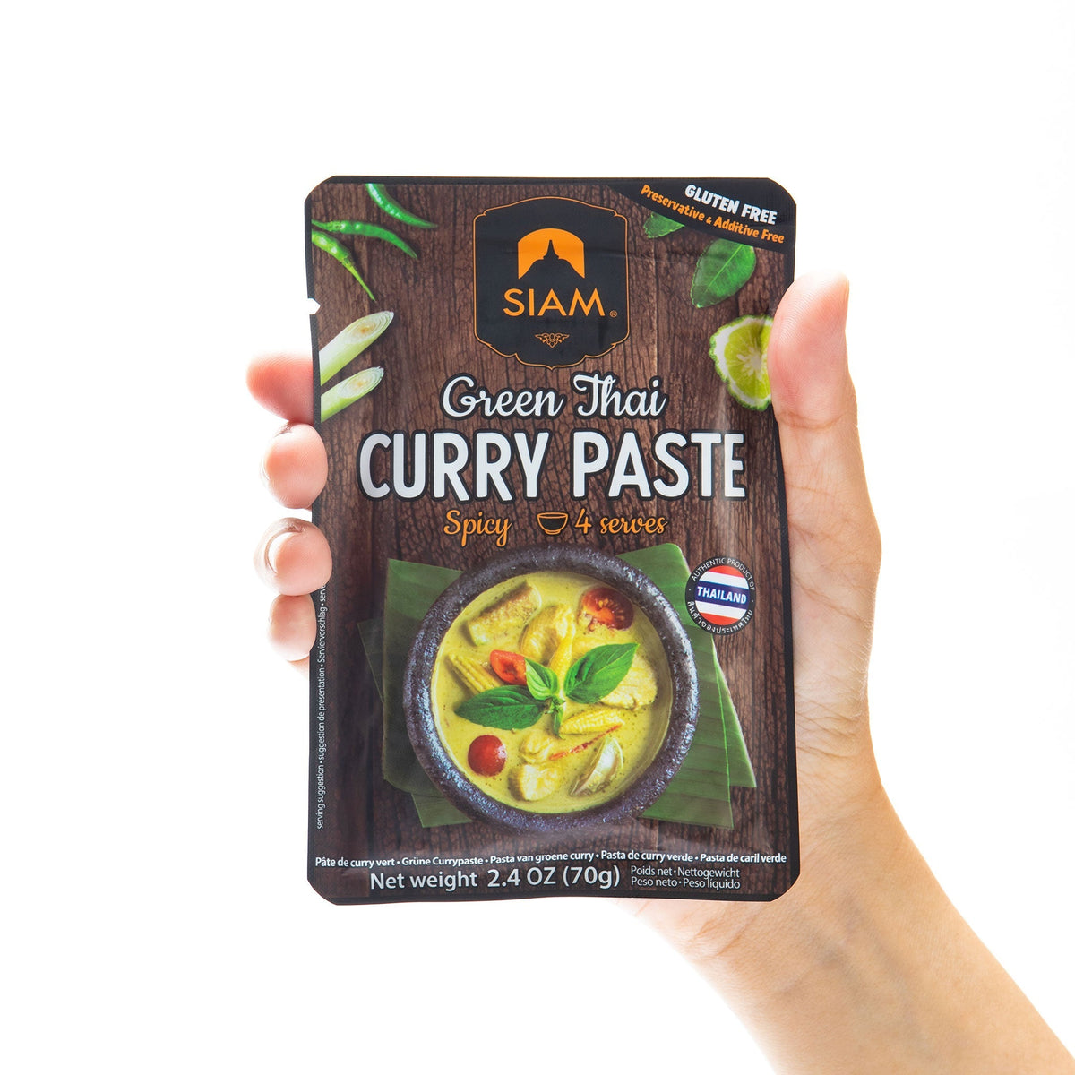 GREEN CURRY PASTE – SIAM THAILAND USA