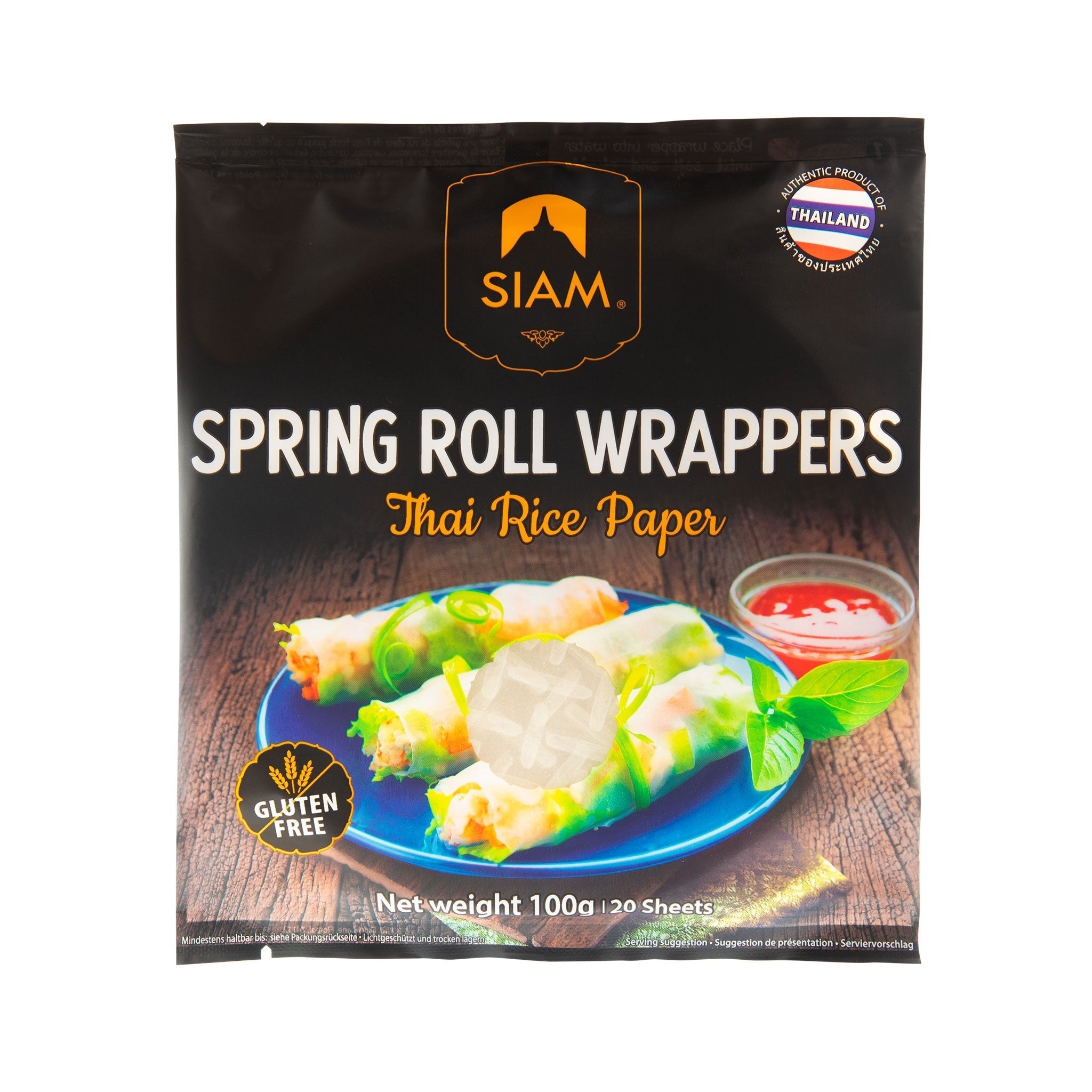 SPRING ROLL WRAPPERS – SIAM THAILAND USA
